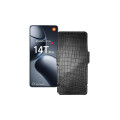 Чохол-книжка з екошкіри для телефону Xiaomi 14T Pro