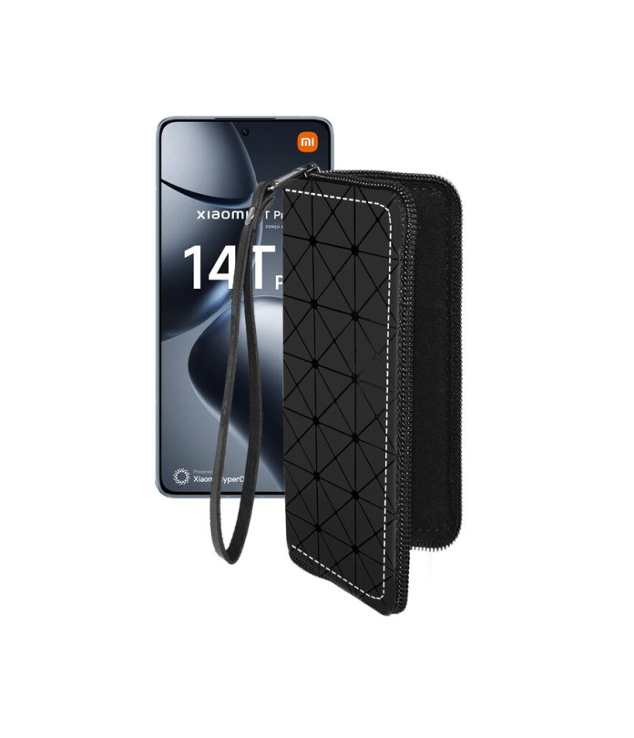 Чохол-гаманець з екошкіри для телефону Xiaomi 14T Pro