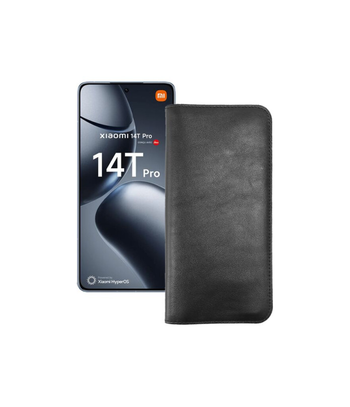 Портмоне з шкіри для телефону Xiaomi 14T Pro