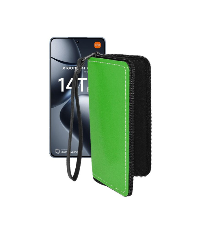 Чохол-гаманець з екошкіри для телефону Xiaomi 14T Pro