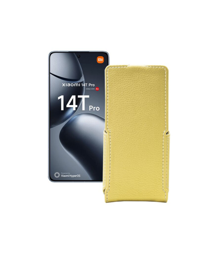 Чохол-флип з екошкіри для телефону Xiaomi 14T Pro
