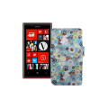 Чохол-книжка з екошкіри для телефону Nokia Lumia 720