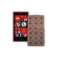 Чохол-флип з екошкіри для телефону Nokia Lumia 720