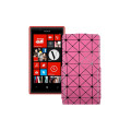 Чохол-флип з екошкіри для телефону Nokia Lumia 720