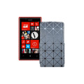 Чохол-флип з екошкіри для телефону Nokia Lumia 720