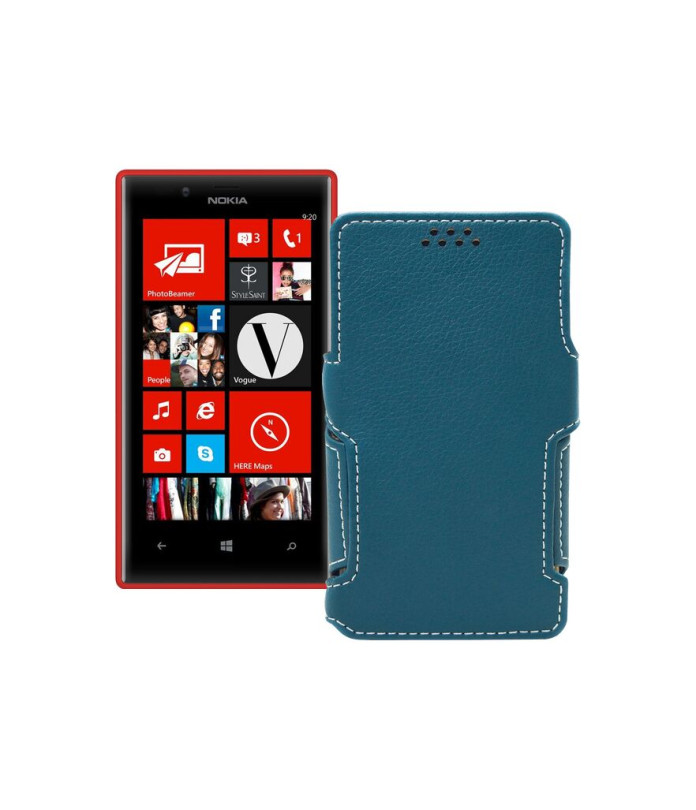 Чохол-книжка з екошкіри для телефону Nokia Lumia 720