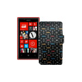 Чохол-книжка з екошкіри для телефону Nokia Lumia 720