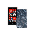 Чохол-флип з екошкіри для телефону Nokia Lumia 720