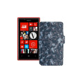 Чохол-книжка з екошкіри для телефону Nokia Lumia 720