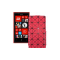 Чохол-флип з екошкіри для телефону Nokia Lumia 720