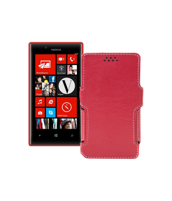 Чохол-книжка з екошкіри для телефону Nokia Lumia 720