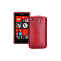 Витяжка з екошкіри для телефону Nokia Lumia 720