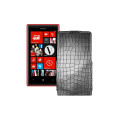 Чохол-флип з екошкіри для телефону Nokia Lumia 720