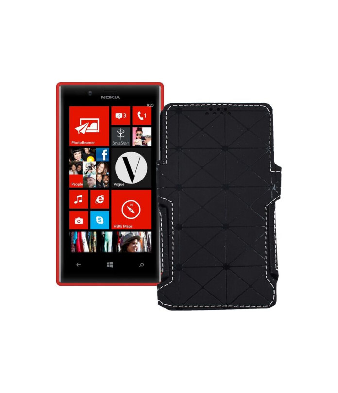 Чохол-книжка з екошкіри для телефону Nokia Lumia 720