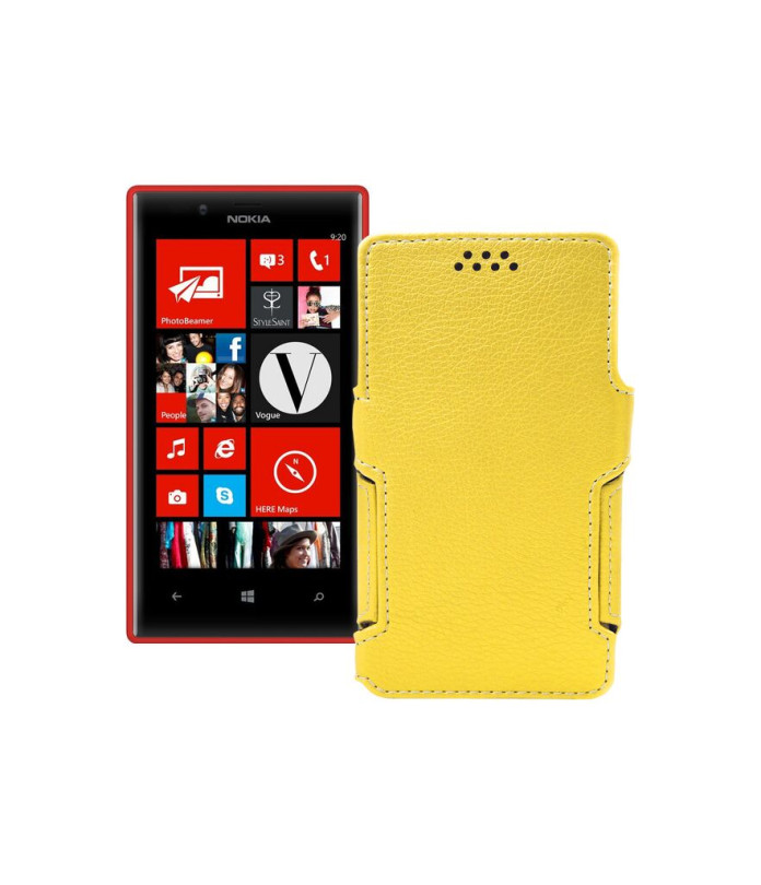 Чохол-книжка з екошкіри для телефону Nokia Lumia 720