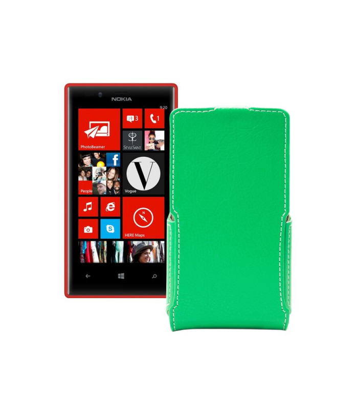 Чохол-флип з екошкіри для телефону Nokia Lumia 720