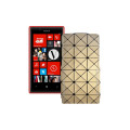 Чохол-флип з екошкіри для телефону Nokia Lumia 720