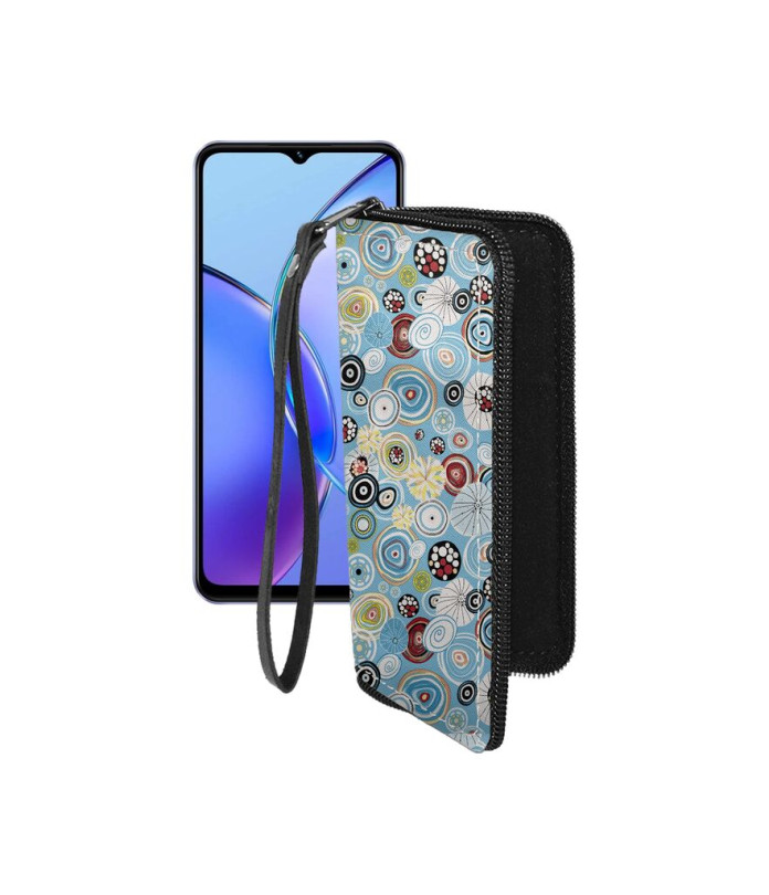 Чохол-гаманець з екошкіри для телефону Vivo Y17s