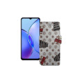 Чохол-книжка з екошкіри для телефону Vivo Y17s