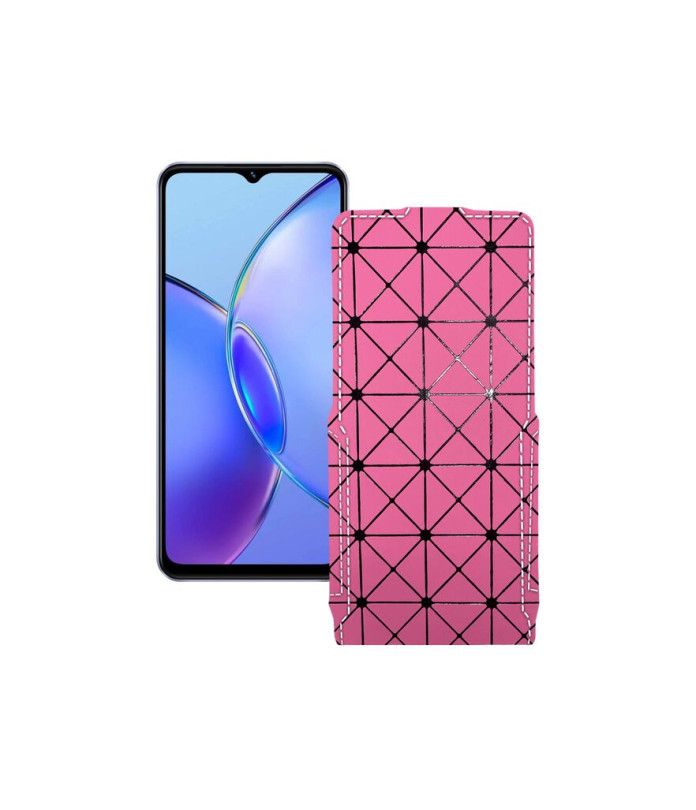 Чохол-флип з екошкіри для телефону Vivo Y17s