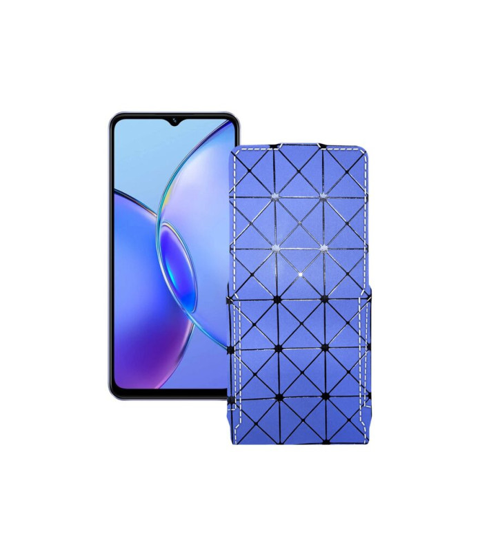 Чохол-флип з екошкіри для телефону Vivo Y17s