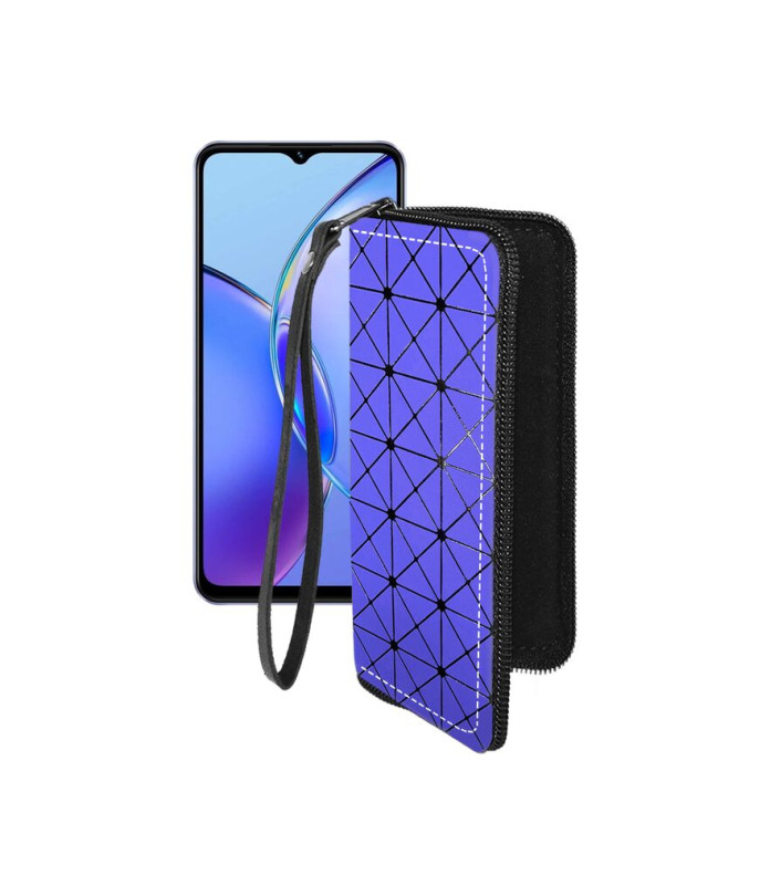 Чохол-гаманець з екошкіри для телефону Vivo Y17s