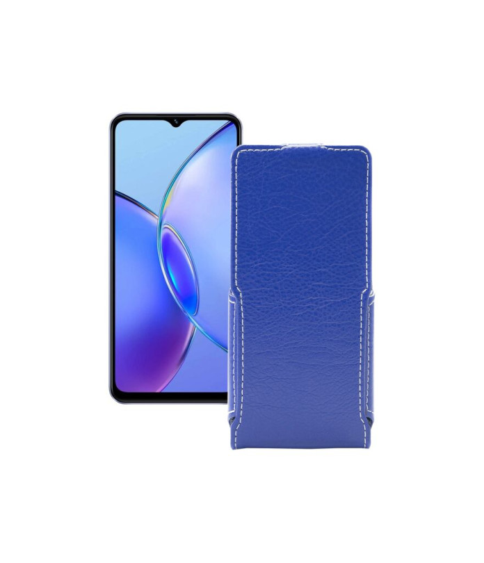 Чохол-флип з екошкіри для телефону Vivo Y17s