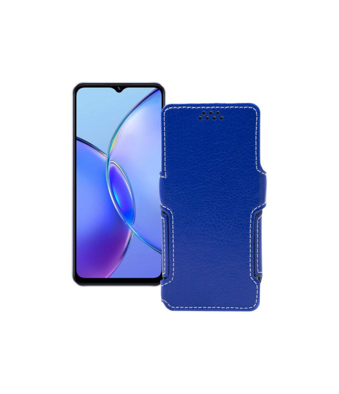 Чохол-книжка з екошкіри для телефону Vivo Y17s