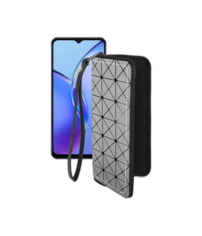 Чохол-гаманець з екошкіри для телефону Vivo Y17s