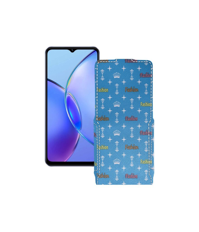 Чохол-флип з екошкіри для телефону Vivo Y17s