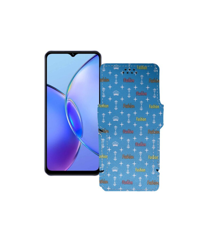 Чохол-книжка з екошкіри для телефону Vivo Y17s