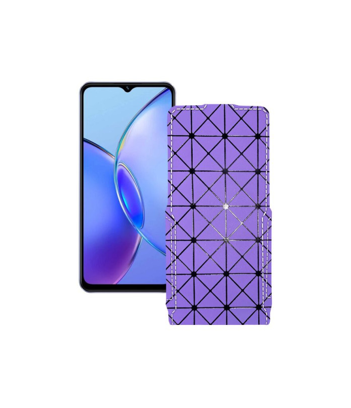 Чохол-флип з екошкіри для телефону Vivo Y17s