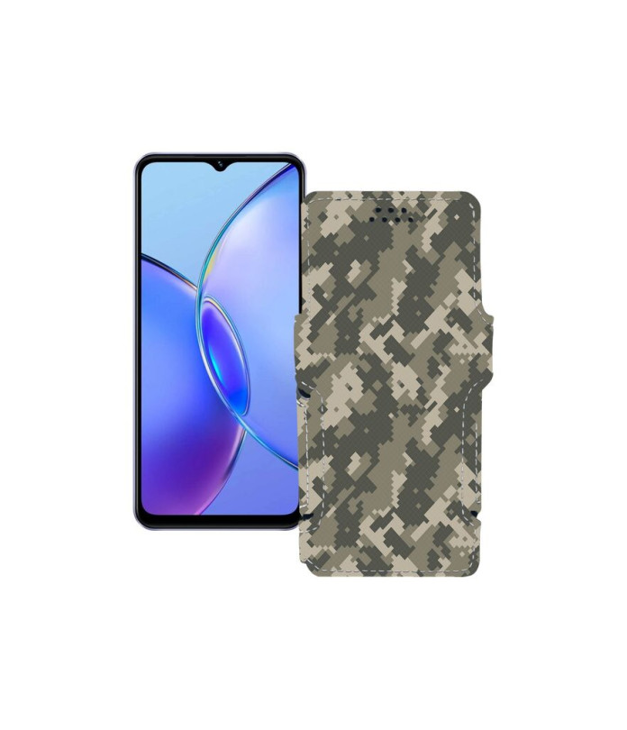 Чохол-книжка з екошкіри для телефону Vivo Y17s