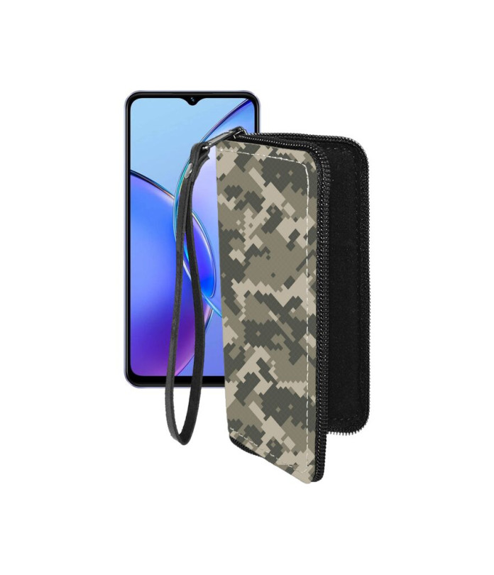 Чохол-гаманець з екошкіри для телефону Vivo Y17s