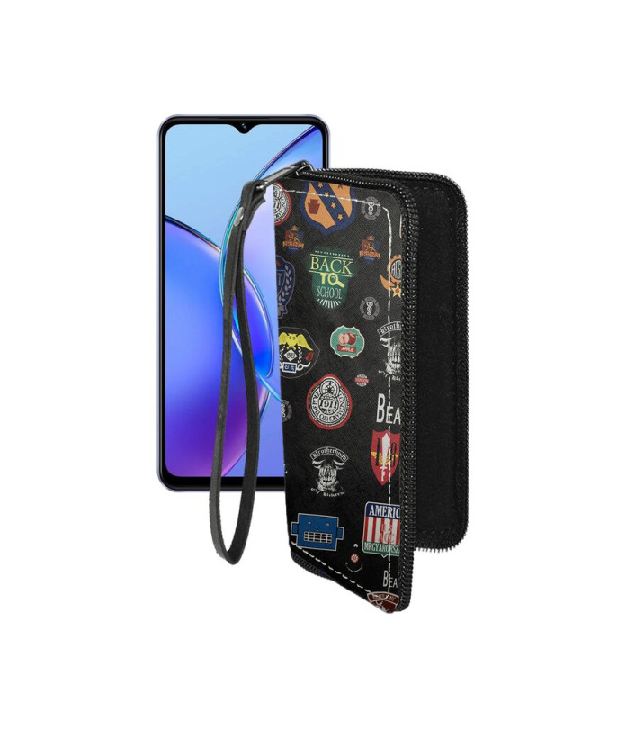 Чохол-гаманець з екошкіри для телефону Vivo Y17s