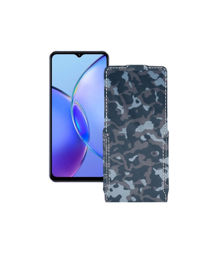 Чохол-флип з екошкіри для телефону Vivo Y17s