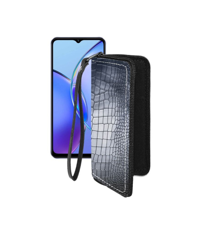 Чохол-гаманець з екошкіри для телефону Vivo Y17s