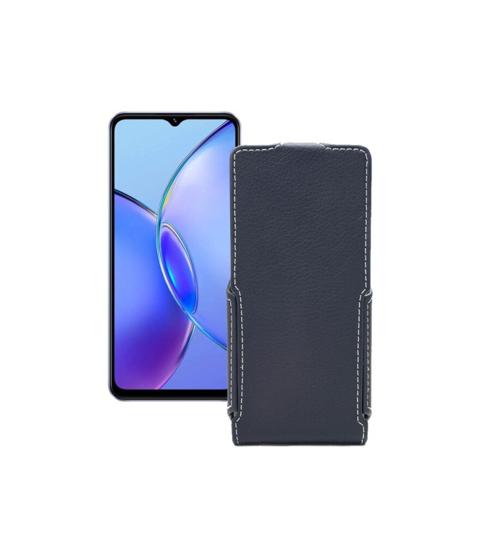 Чохол-флип з екошкіри для телефону Vivo Y17s