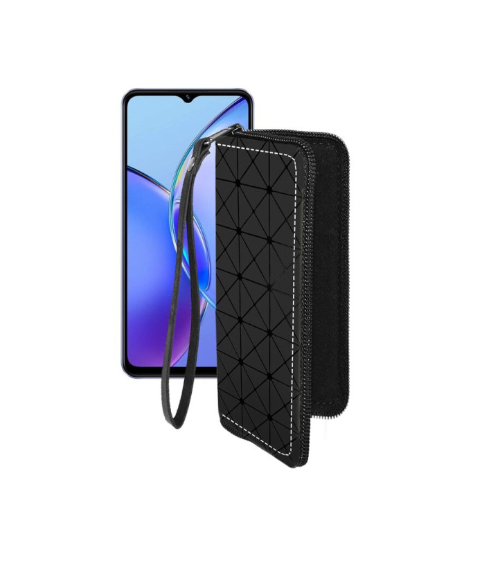 Чохол-гаманець з екошкіри для телефону Vivo Y17s