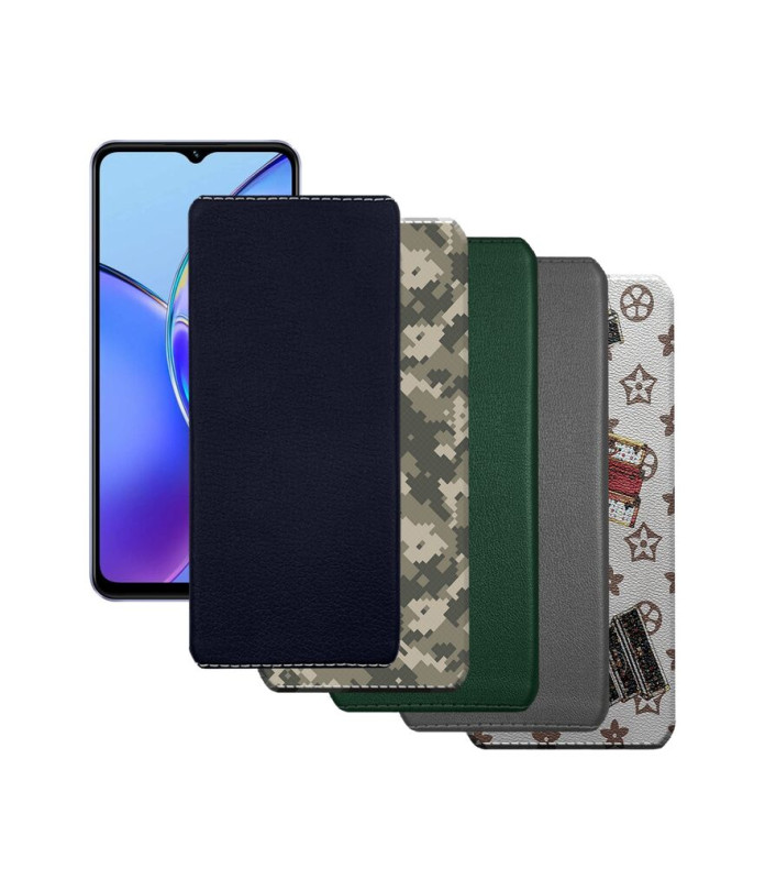 Накладка з екошкіри для телефону Vivo Y17s