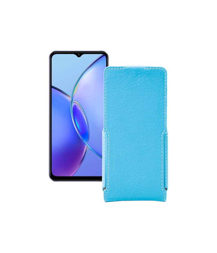 Чохол-флип з екошкіри для телефону Vivo Y17s