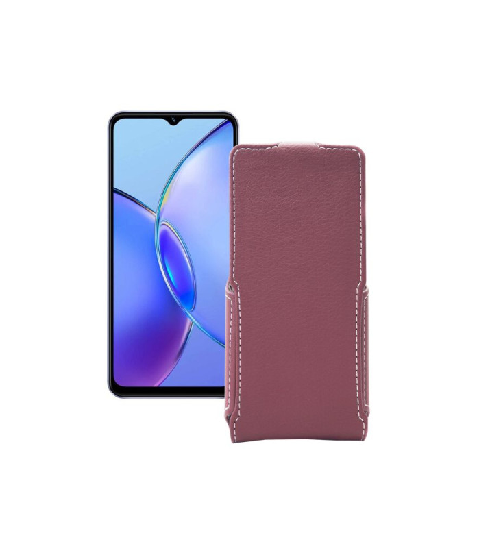 Чохол-флип з екошкіри для телефону Vivo Y17s