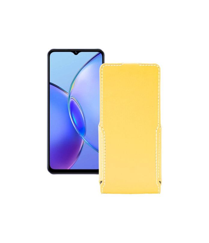 Чохол-флип з екошкіри для телефону Vivo Y17s