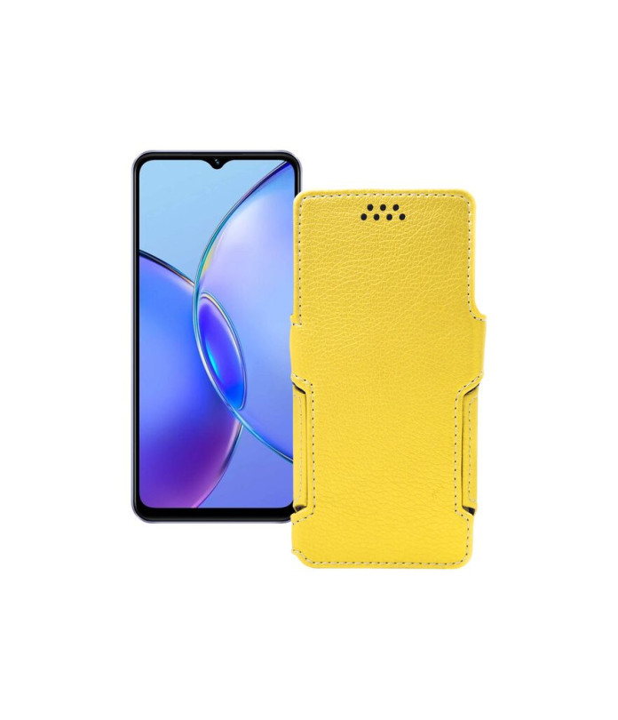 Чохол-книжка з екошкіри для телефону Vivo Y17s