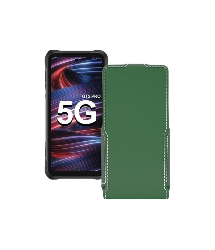 Чохол-флип з екошкіри для телефону UMiDIGI Bison GT 2 Pro 5G