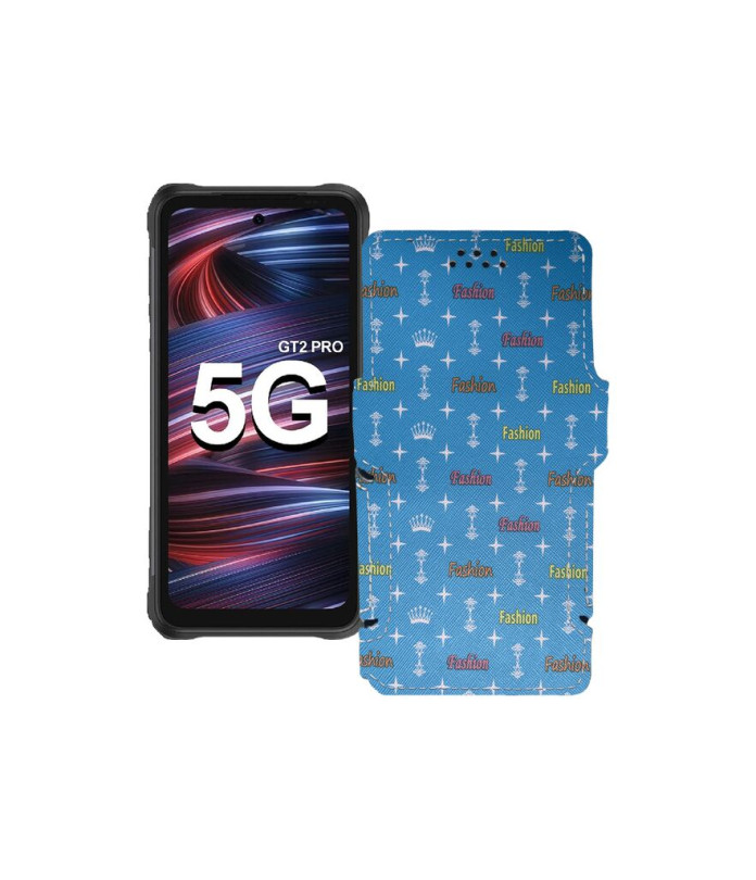 Чохол-книжка з екошкіри для телефону UMiDIGI Bison GT 2 Pro 5G