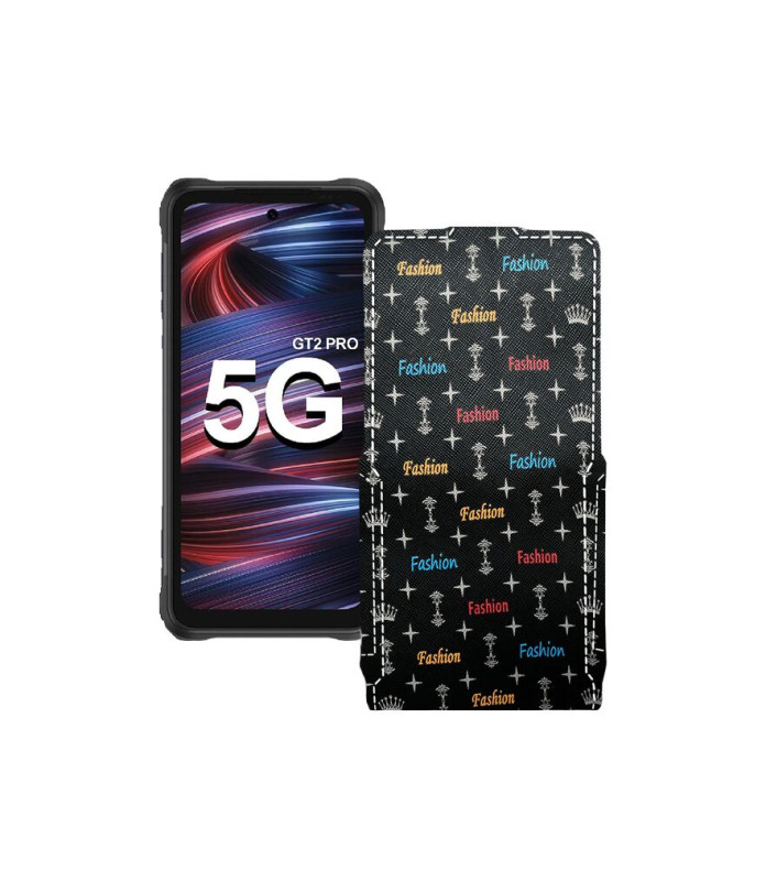 Чохол-флип з екошкіри для телефону UMiDIGI Bison GT 2 Pro 5G