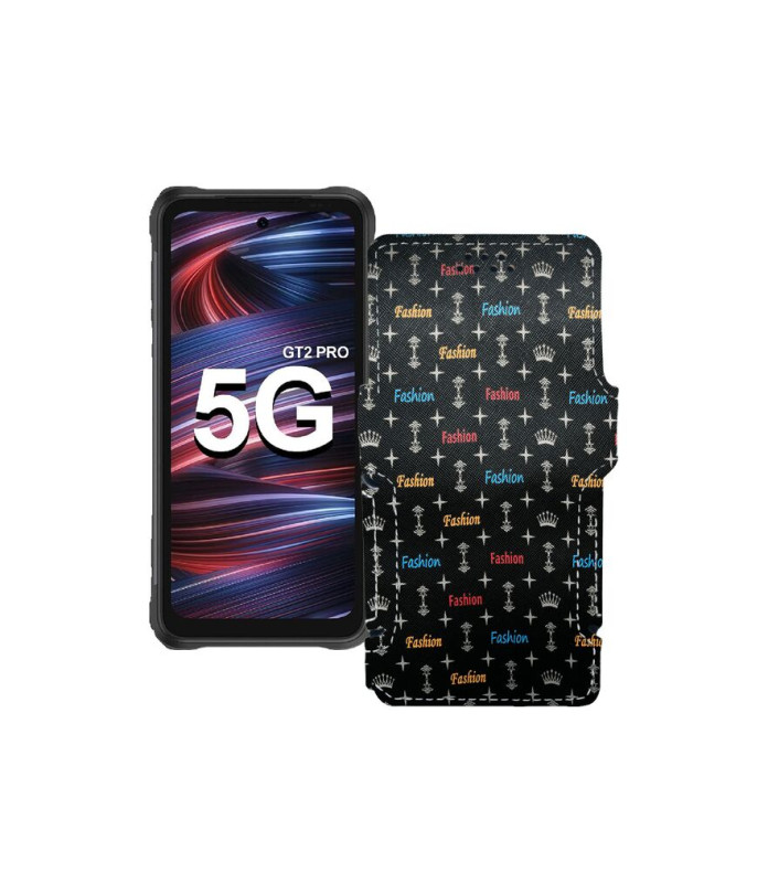 Чохол-книжка з екошкіри для телефону UMiDIGI Bison GT 2 Pro 5G