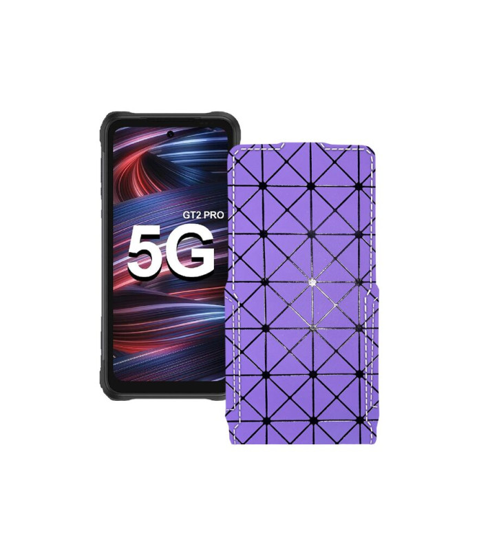 Чохол-флип з екошкіри для телефону UMiDIGI Bison GT 2 Pro 5G