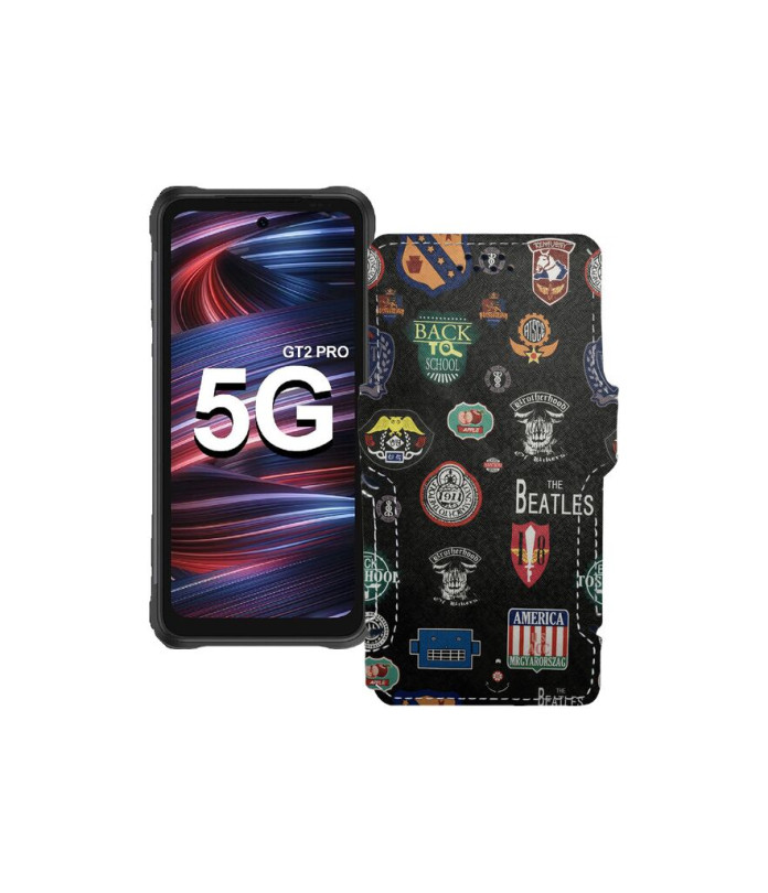 Чохол-книжка з екошкіри для телефону UMiDIGI Bison GT 2 Pro 5G